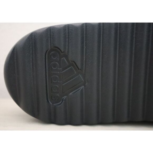 Adidas JI4745 Women Sz 11B Black/Aurora Metallic Adilette Platform Slide Sandals - Picture 9 of 12